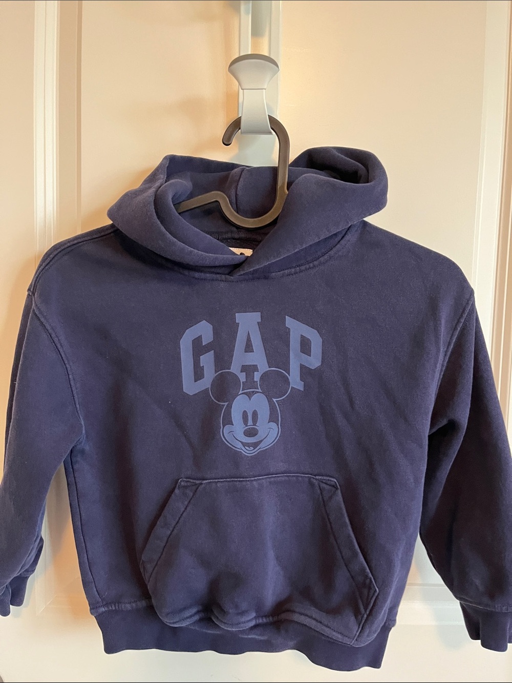 GAP Kids Navy Blue Mickey Pullover Hoodie